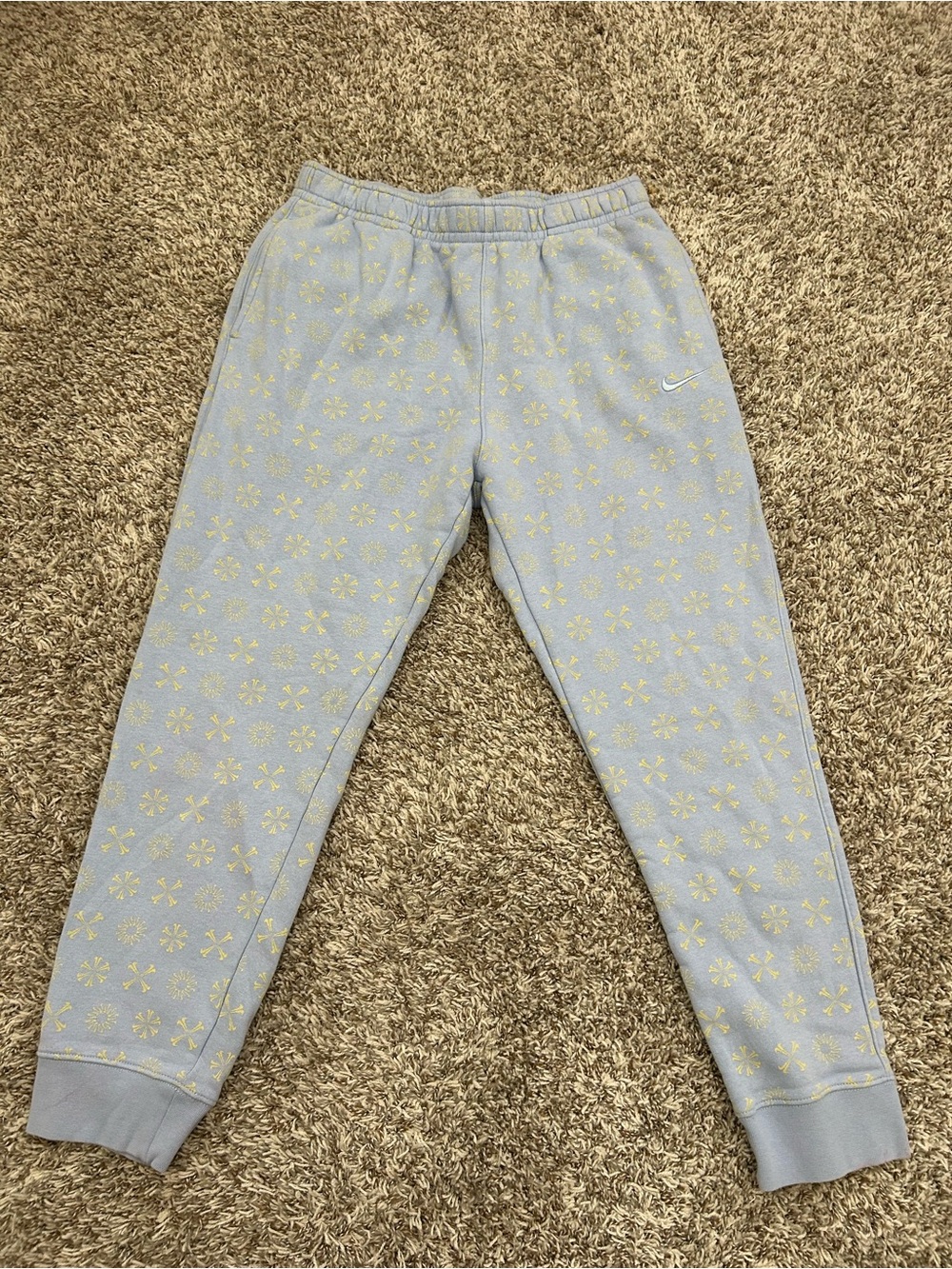 Nike Sportswear Club Fleece Monogram Joggers Cobalt Bliss Unisex Large